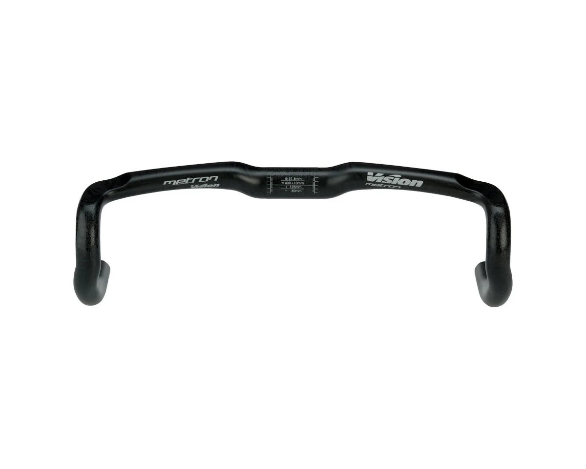 Vision Metron 4D Carbon Handlebar (Black) (31.8mm) (42cm)